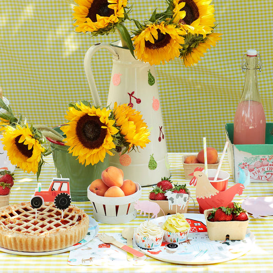 My little Day : kit pour 24 cupcakes à la femre pour anniversaire enfant