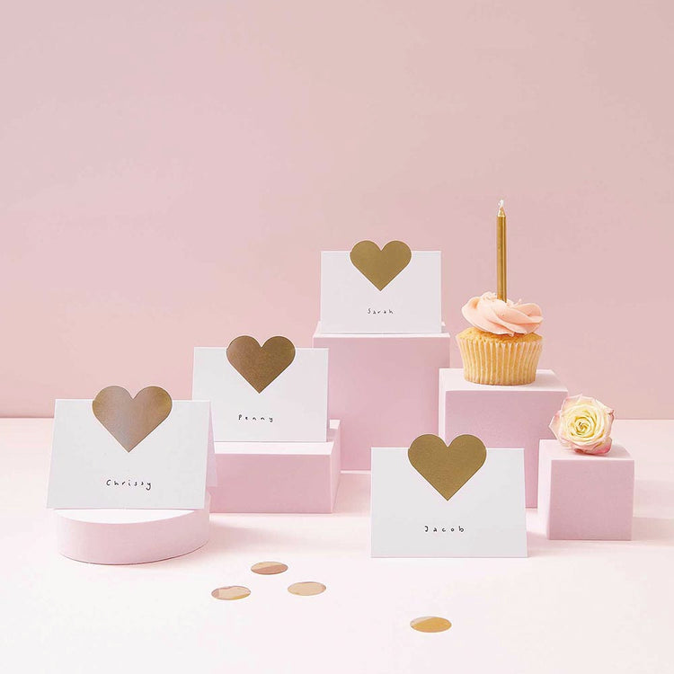 Décoration de table parfaite pour un mariage doré ou une gender reveal