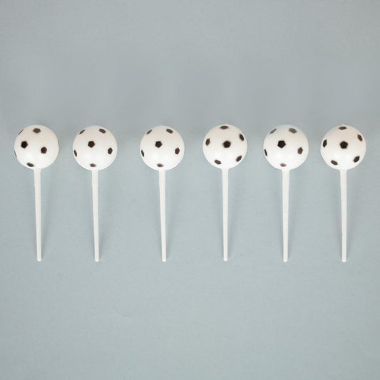 Deco aniversaire foot : toppers pour gateaux ballons de foot
