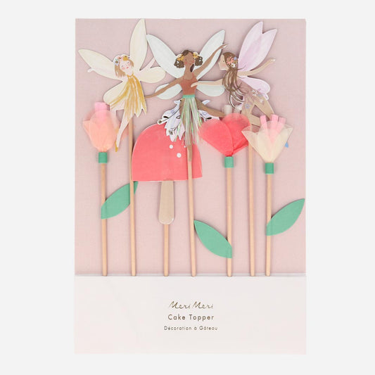 Déco anniversaire fée : toppers pour décorer une table anniversaire fée