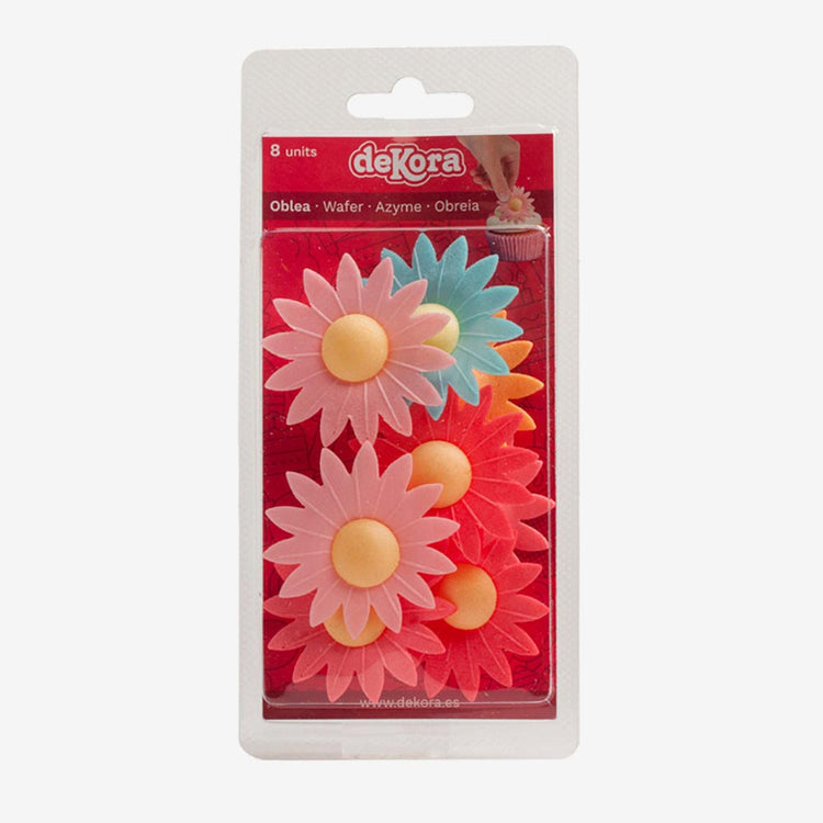 Fleurs comestibles pour deco gateau anniversaire fille, candy bar