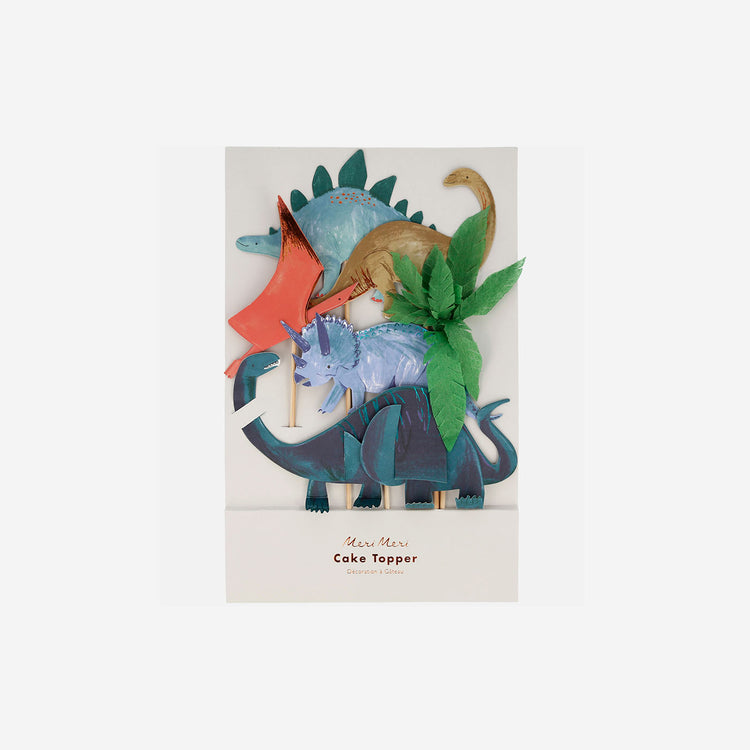 toppers de gâteau d'anniversaire géant dino pour anniversaire dino
