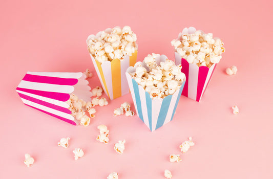 Make your own popcorn boxes for TV night