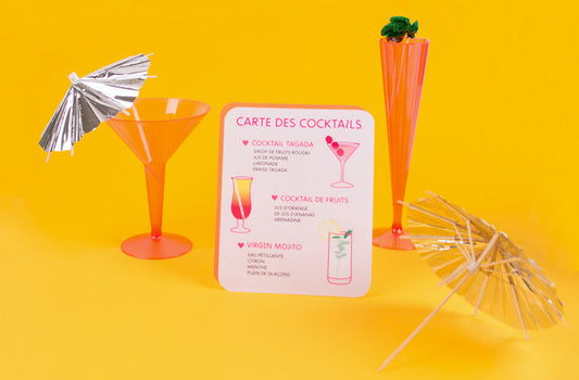 Idees de cartes pour recette cocktail ete