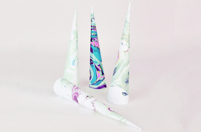 How to make a unicorn horn yourself easily?