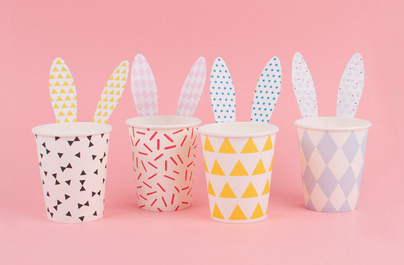 Pascua: cómo hacer tazas de conejito
