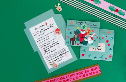 Bricolages de noel faciles : lettre au pere noel