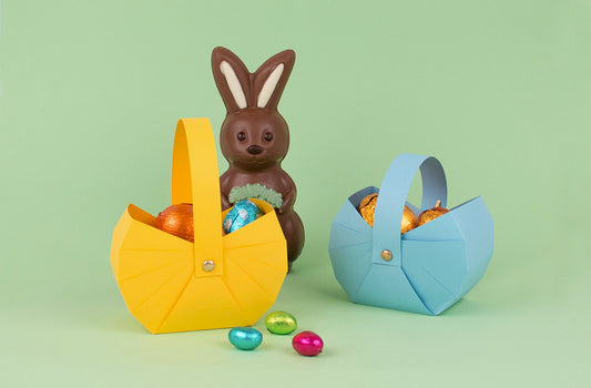 Original Easter party decoration idea: Easter basket