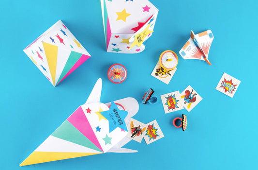 DIY facile pour fabriquer des pochettes-surprises d'anniversaire