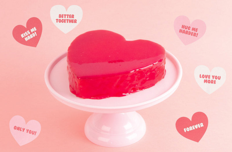 Recipe ideas for Valentine's Day cake
