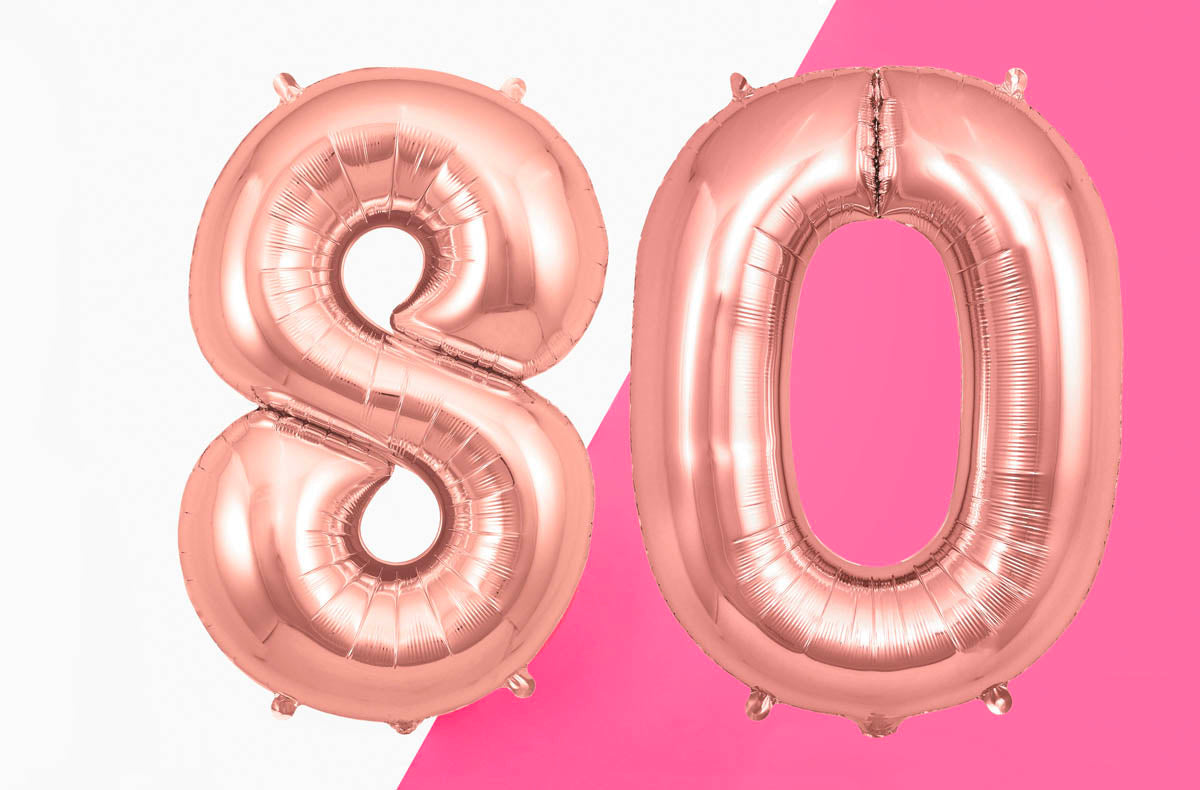 80 cumpleaños: toda la decoración de fiesta de My Little Day