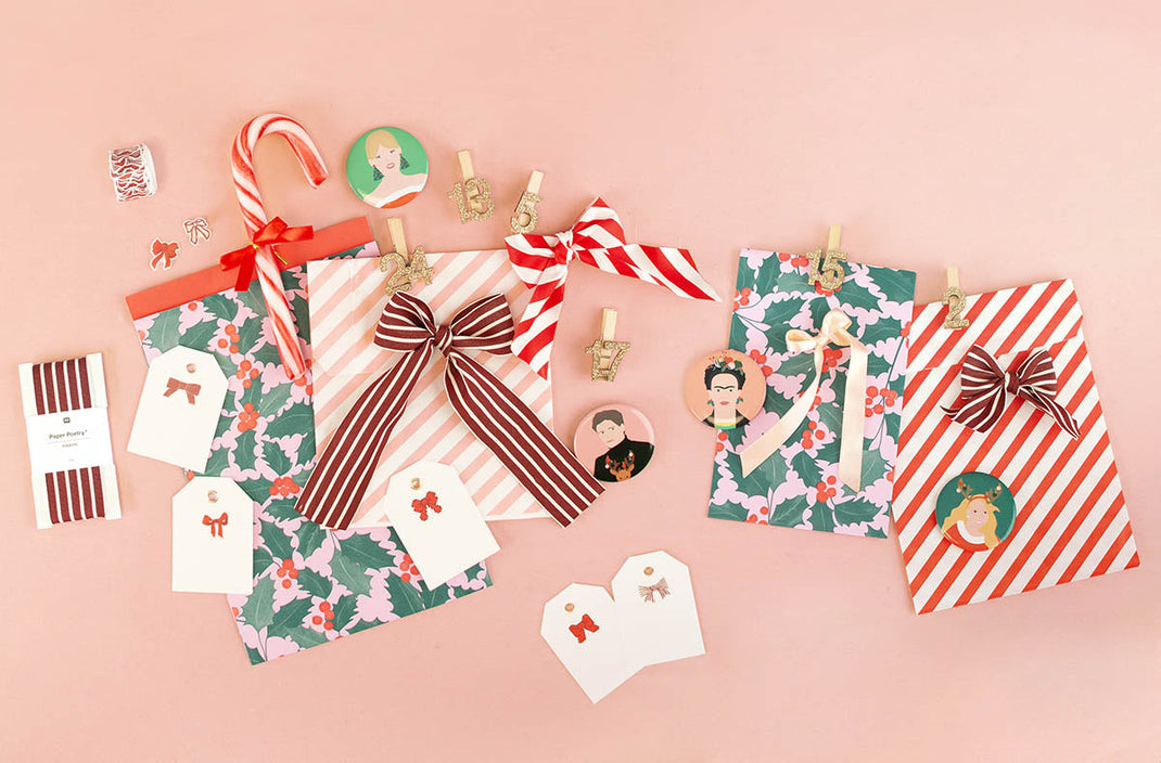 Pochettes et boîtes pour un calendrier de l'Avent DIY à faire soit même !