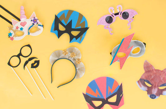 Costume masks and goggles