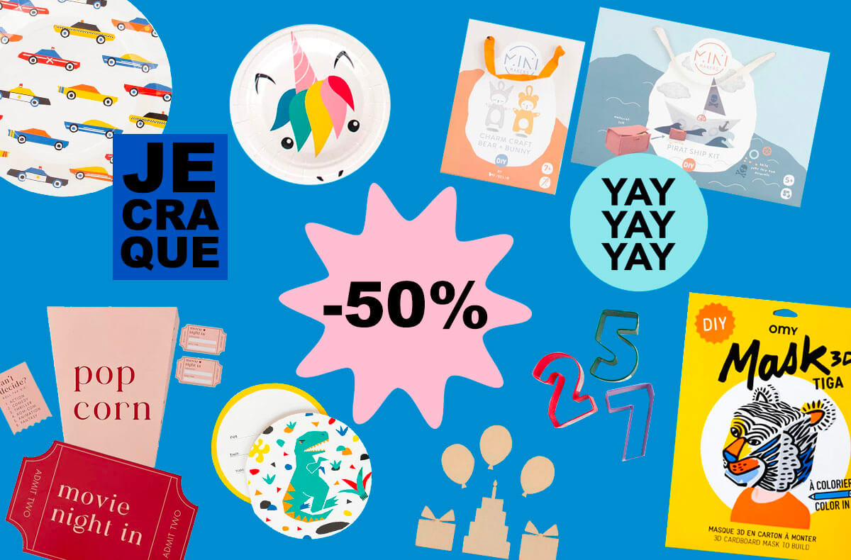 Outlet anniversaire 50% : promos my little day 