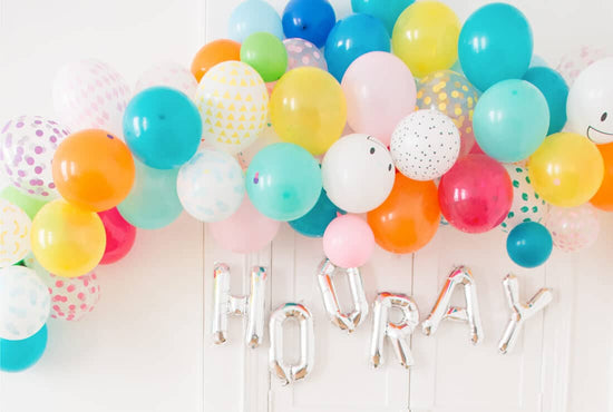 Arche de ballons géante : 200 ballons dégradé mauve et rose - décoration  mariage, anniversaire, baby shower