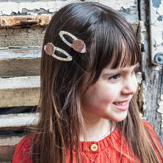 Petits cadeaux à offrir : barrettes hérissons