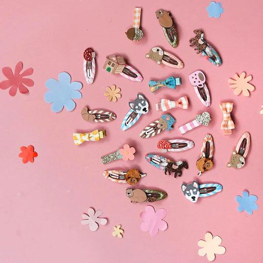 Barrettes castor : idée cadeau pochette surprise enfant