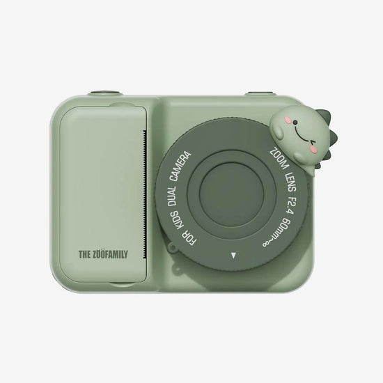 Appareil photo dino imprimante intégrée : idée cadeau anniversaire enfant