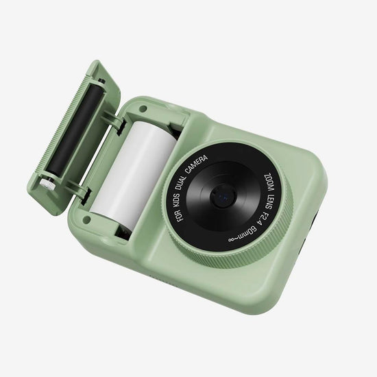 Appareil photo dino imprimante intégrée : cadeau pour enfant