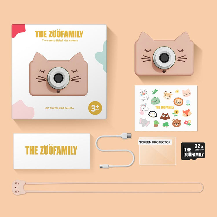 Appareil photo chat : cadeau anniversaire enfant