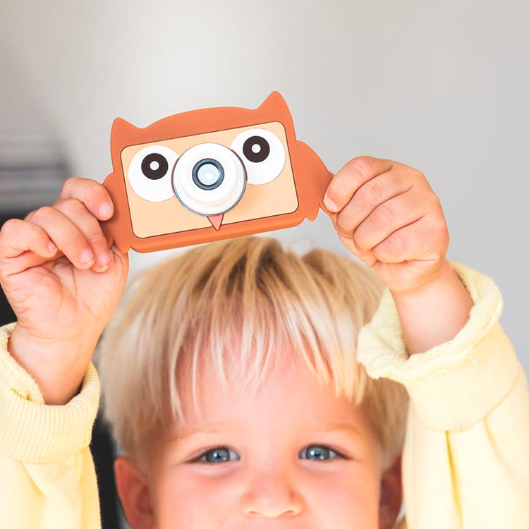 Appareil photo hibou : idée cadeau de Noël enfant