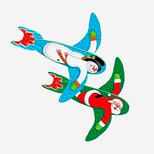 Noël - 1 avion de Noël parfait pour Noël à offrir pour calendrier de l'avent