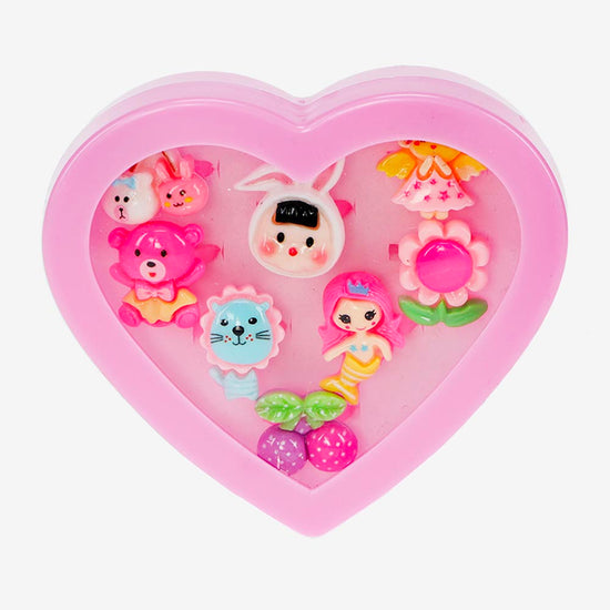 Bagues kawaï : idée cadeau anniversaire enfant 