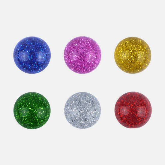 Lot De 8 Balles Rebondissantes Iridescentes - Diamètre 3 Cm - Pour Pochette Cadeau, Fête D'anniversaire, Jeux Enfants - 12