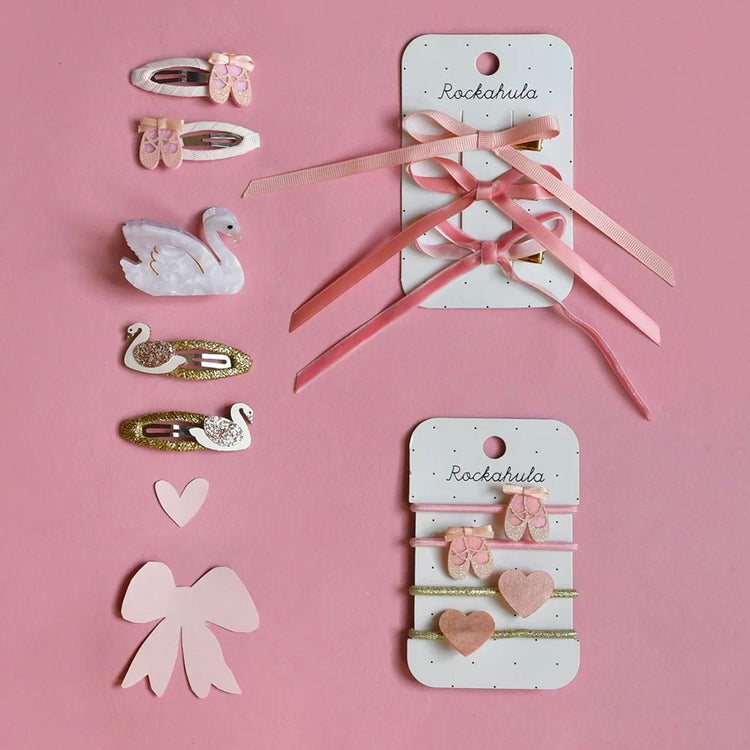 barrettes cygne : idée cadeau d'anniversaire