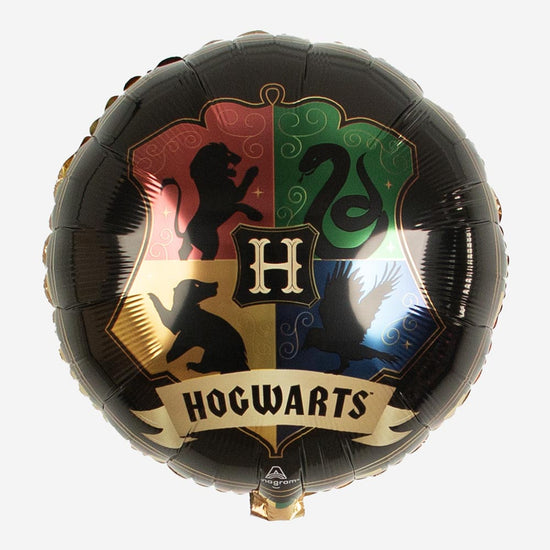 Ballon mylar Hogwarts : decoration anniversaire Harry Potter