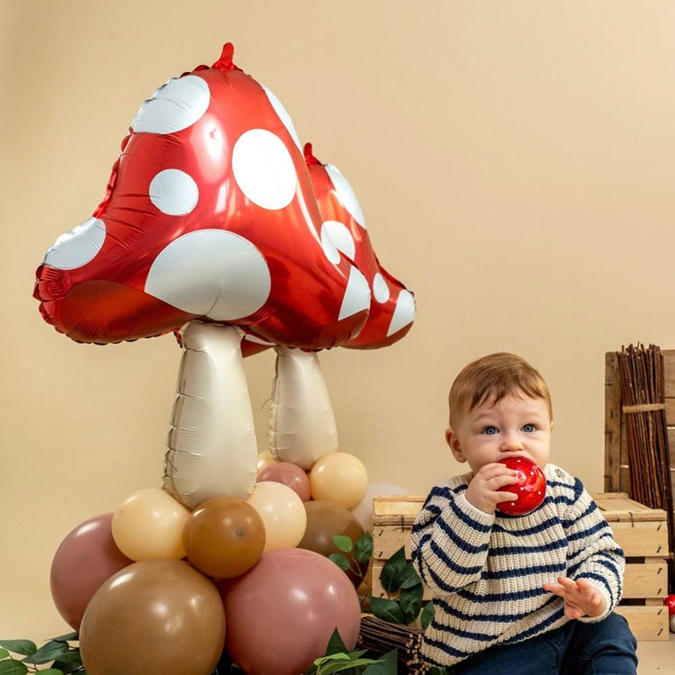 Ballon champignon parfait pour fête originale