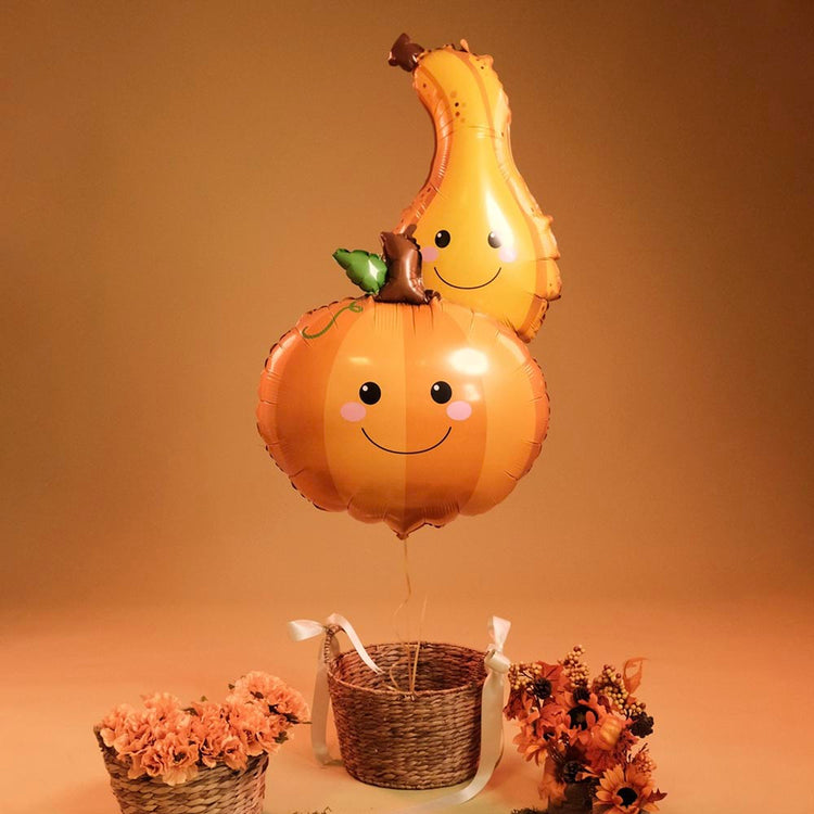 Kawaii pumpkin balloon