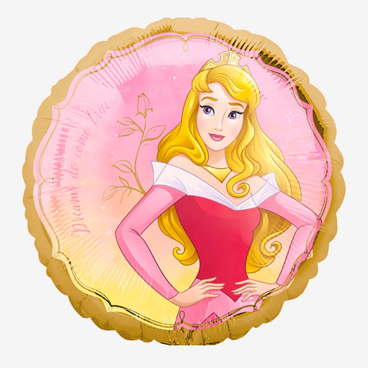 Ballon princesse Disney Aurore : decoration anniversaire disney