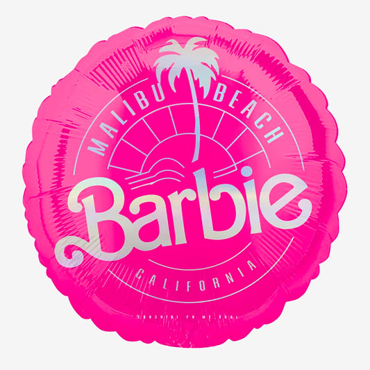 Ballon Barbie Malibu beach : decoration anniversaire ado