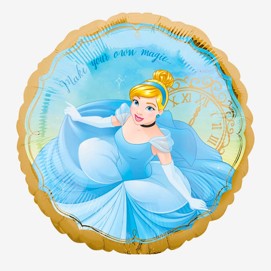 Ballon princesse Disney Cendrillon : decoration anniversaire fille