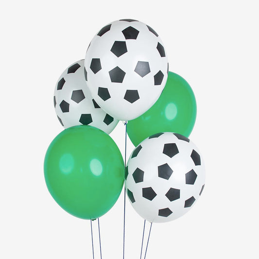 Confettis Football - 100 Pièces, Diamètre 2,1 à 4 Cm, Papier De Qualité, Décoration Pour Anniversaire Garçon Ou Fête Sportive