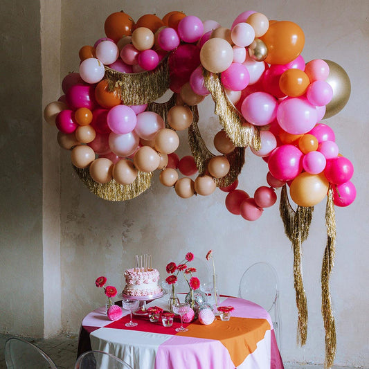 Décoration pour gâteau 50 Happy Birthday rose gold - Glitz & Glamour Pink  & Rose Gold . Livraison 24h