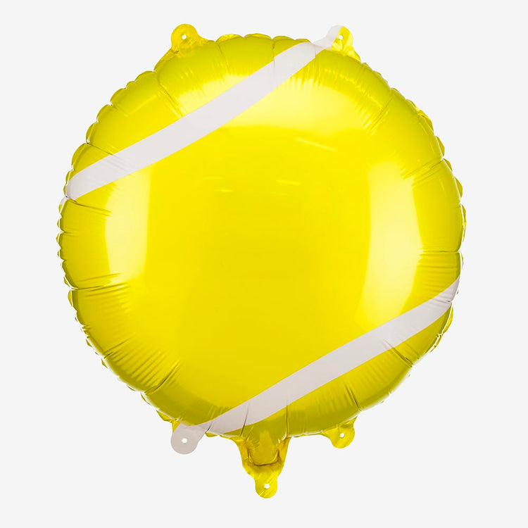 ballon balle tennis pour décoration anniversaire sport