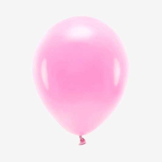 Ballons de baudruche : 10 ballons rose clair
