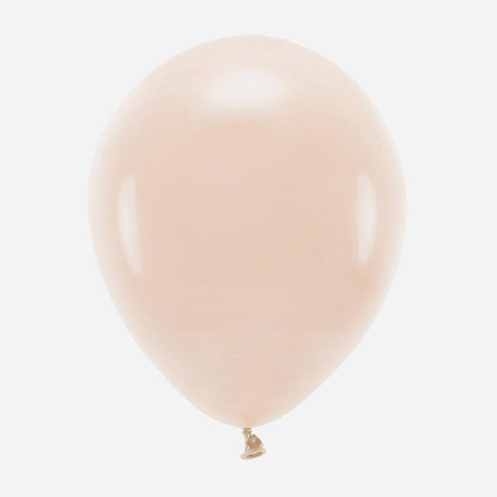 10 ballons de baudruche vieux rose clair : deco anniversaire fille