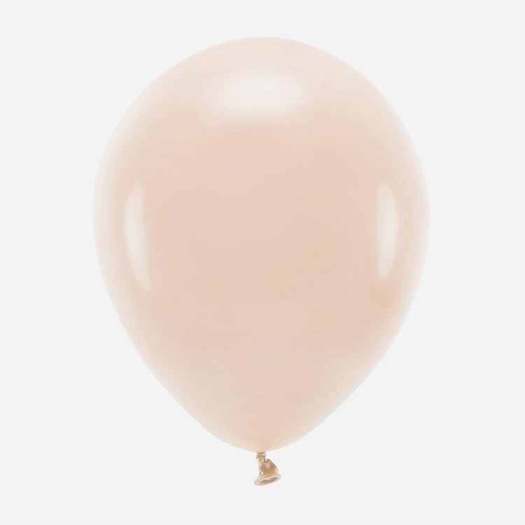 10 ballons de baudruche vieux rose clair : deco anniversaire fille