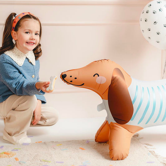 Ballon chien : teckel pour une fête 