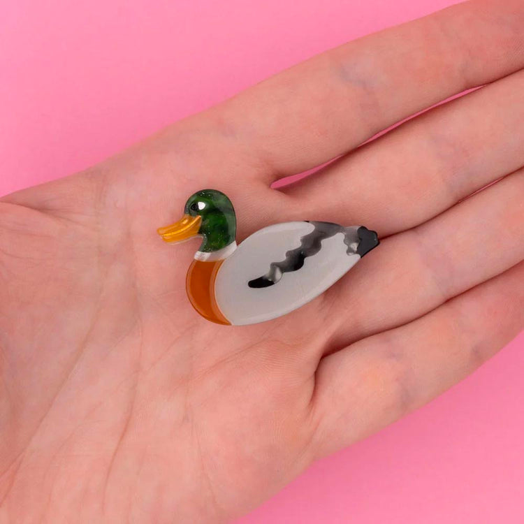 Barrette canard idée cadeau pour pochette de l’avent