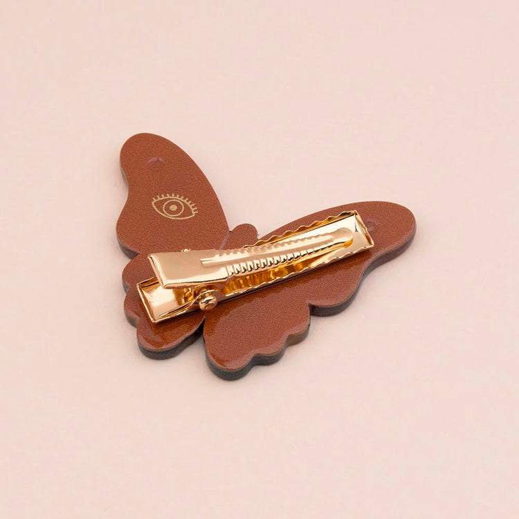 Barrettes à cheveux papillon de nuit idée cadeau pour Noël