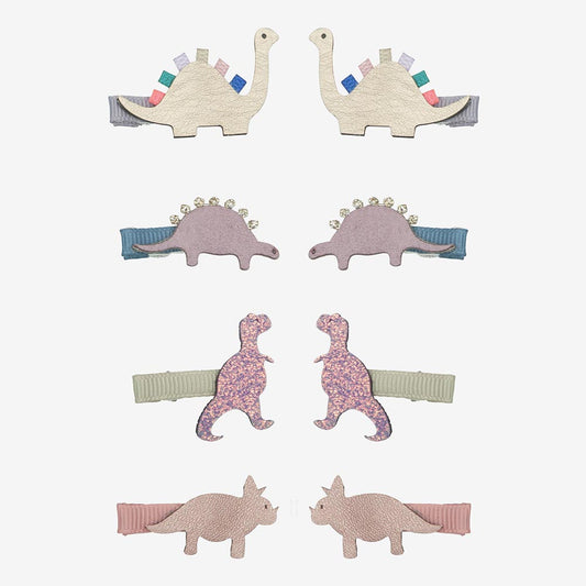 8 barrettes dino : idee cadeau anniversaire dino original