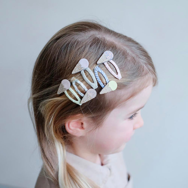 Barrettes glace, une touche gourmande et colorée pour les cheveux