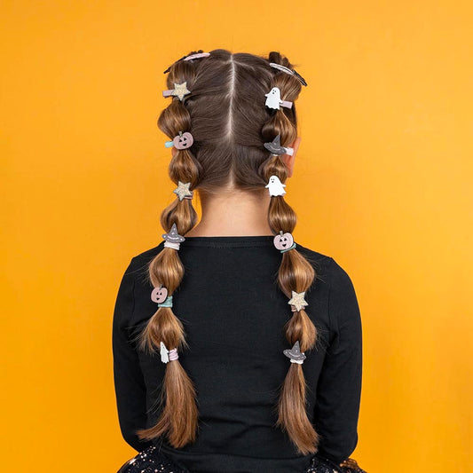 8 Halloween barrettes