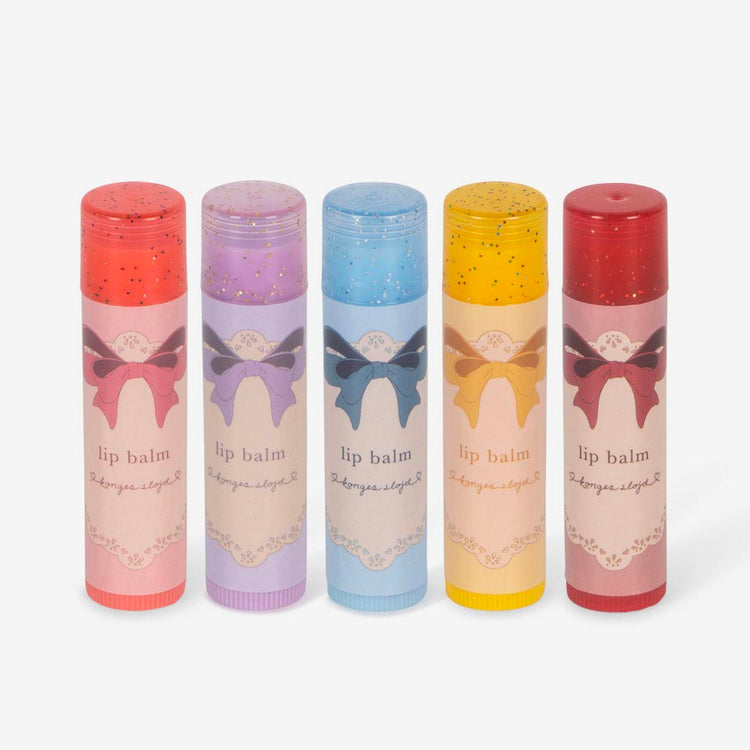 Baumes à lèvres paillettes : idée cadeau pochette surprise ou calendrier de l'avent enfant