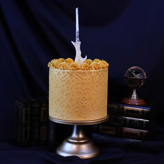 1 bougie anniversaire baguette Voldemort : deco gateau magique