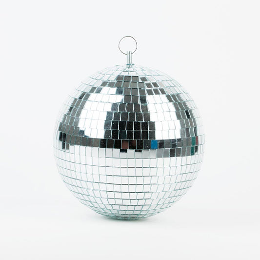 Boule à facettes disco pour déco du Nouvel an Ø 20 cm